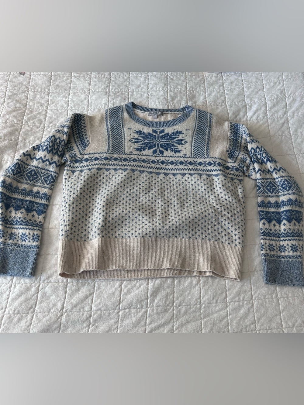 J Crew Winter / Christmas style super cozy sweater
